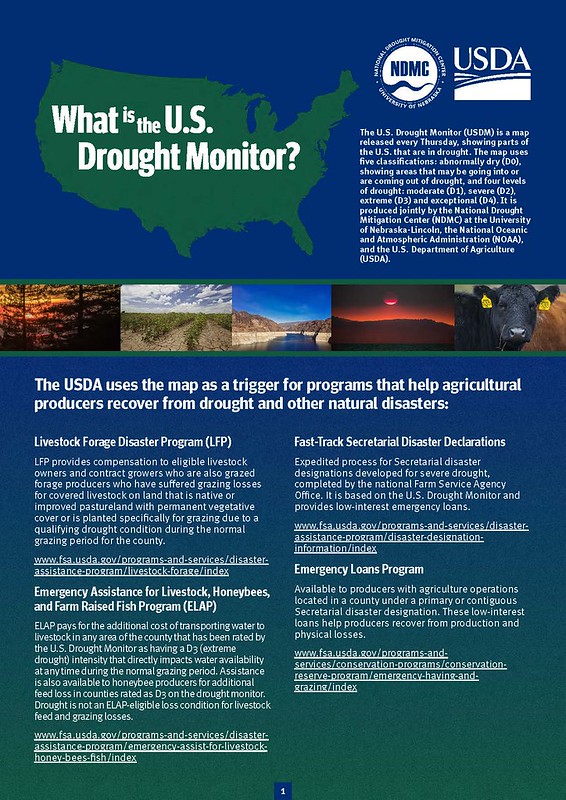 Partnering to Deliver Drought Information through USDA Service Centers